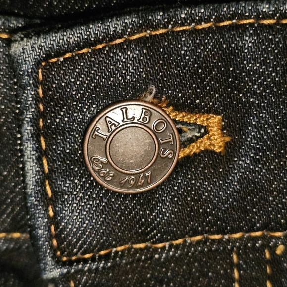 Talbots Everyday Relaxed Jeans CORSICA WASH Size 10 - Picture 5 of 6